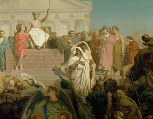Jean-Léon Gérôme - Siècle d'Auguste : Naissance de N.S. Jésus Christ