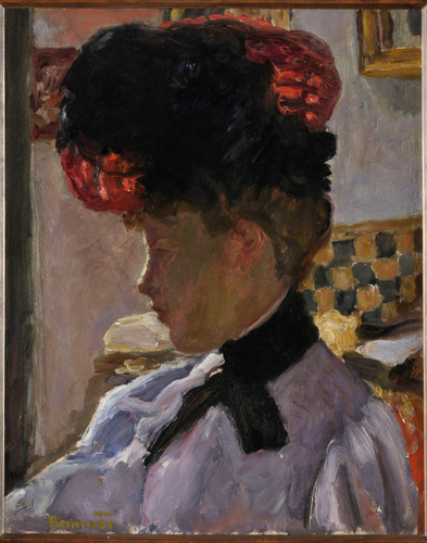 Pierre Bonnard - Tête de femme à contre-jour