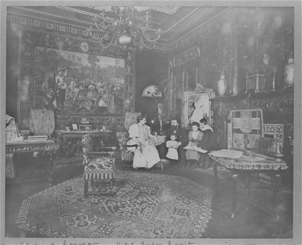 Henri Mairet - Le Salon de famille de l'hôtel Menier à Paris