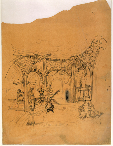 Hector Guimard - Paris 16e, 52 rue du Ranelagh, hôtel de M. Nozal (bâtiment détr...
