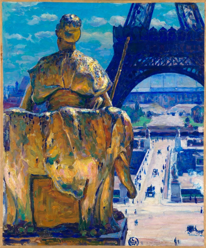 La Tour Eiffel - Louis Welden Hawkins