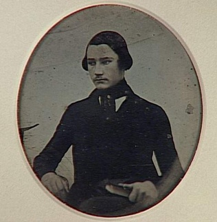 Alphonse Plumier - Jeune homme assis