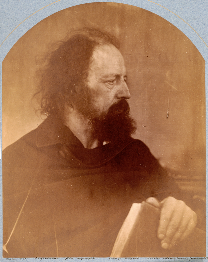 Julia Margaret Cameron - The Dirty Monk, portrait of Tennyson