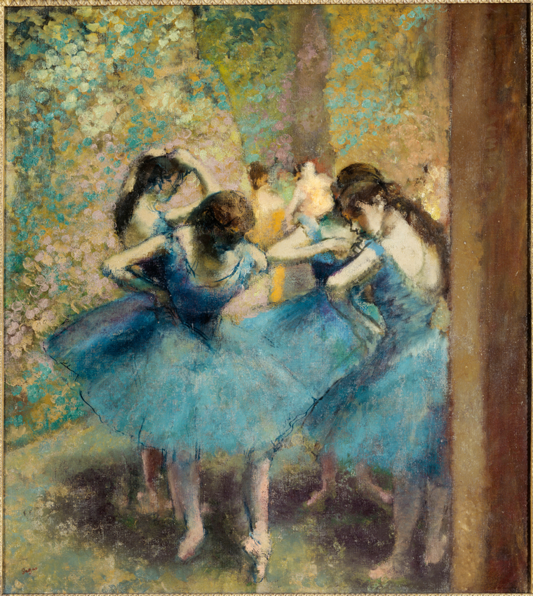 Edgar Degas - Danseuses bleues