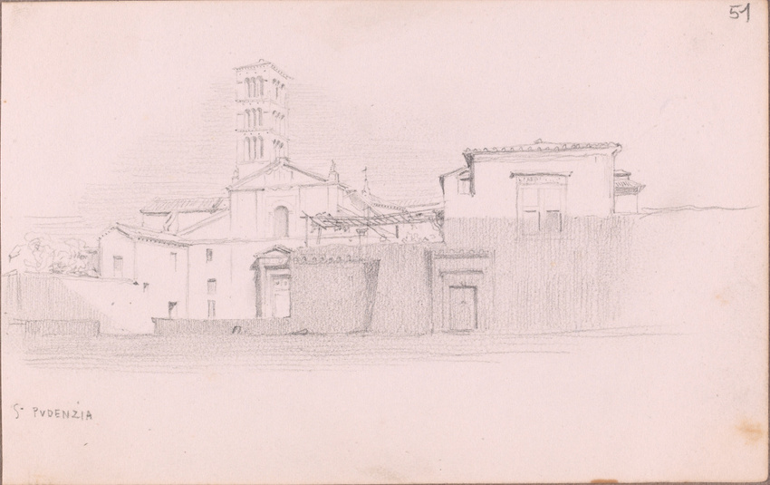 Louis Boitte - Rome, église Sainte Pudentienne