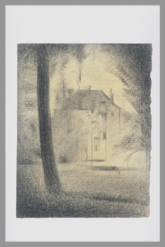 Georges Seurat - 'Le tronc d'arbre'