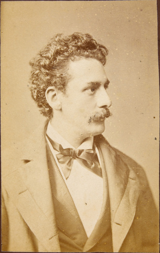 Wilh. Fechner - Esekiel, en buste, de profil