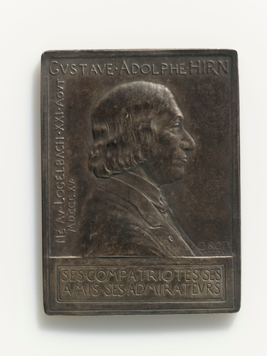 Oscar Roty - Gustave Adolphe Hirn (avers)