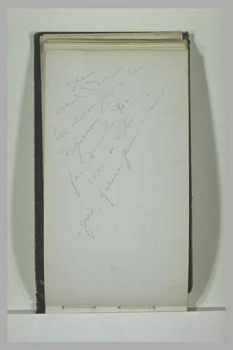Alphonse de Neuville - Notes manuscrites