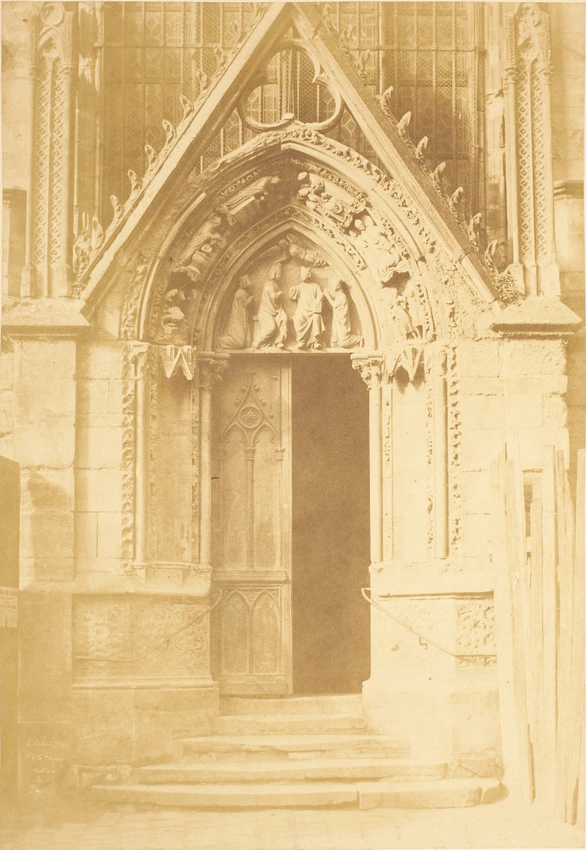 La Cathédrale Notre-Dame de Paris, la porte romane - Henri Le Secq