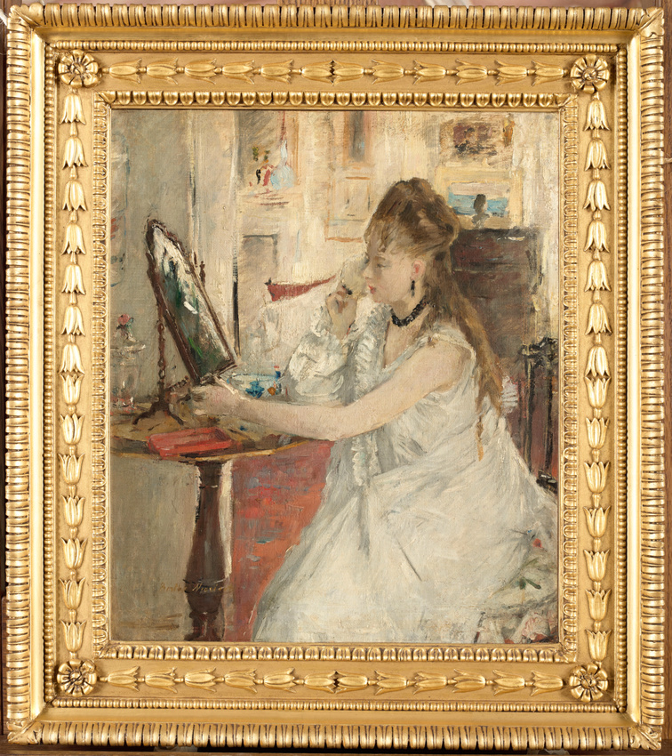 Berthe Morisot - Jeune femme se poudrant