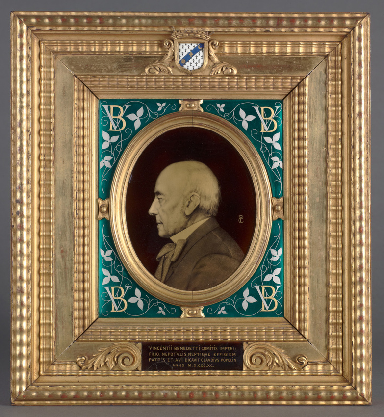 Claudius Popelin - Portrait du comte Vincent Benedetti