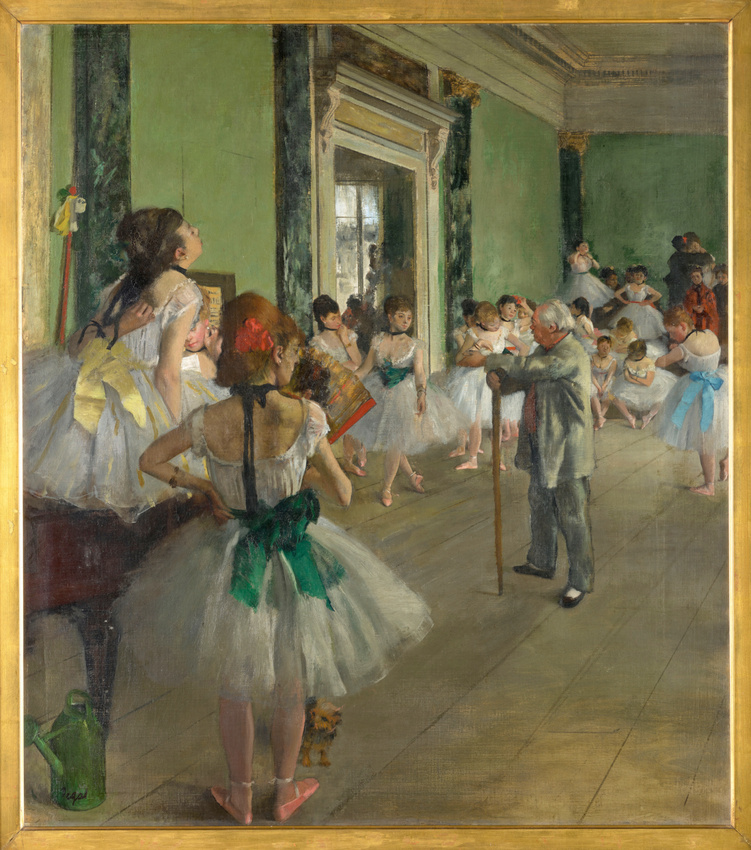 La Classe de danse - Edgar Degas | Musée d'Orsay