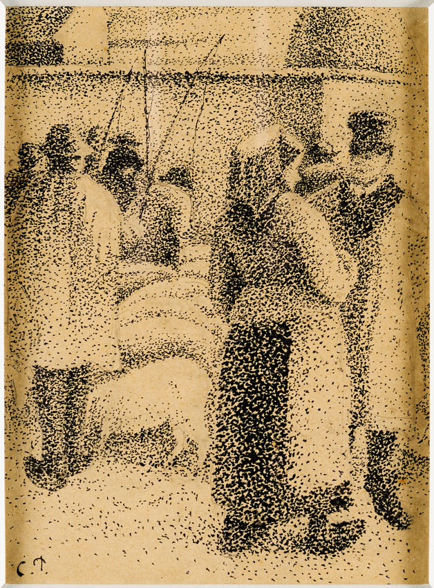 Camille Pissarro - Le Marché aux cochons, Foire de la Saint-Martin, Pontoise 188...