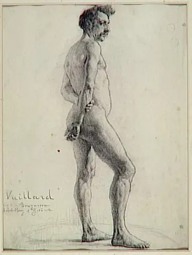 Edouard Vuillard - Etude d'homme nu