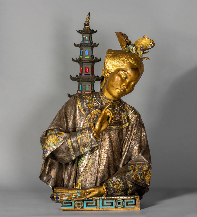 Exhibition Charles Cordier (1827-1905), Chinese Man and Chinese Woman ...