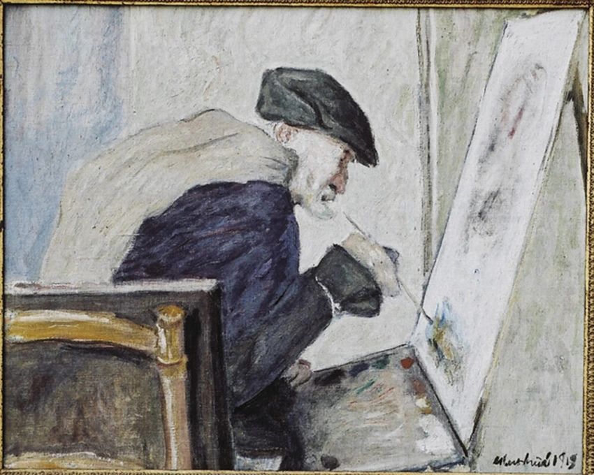 Albert André - Renoir peignant