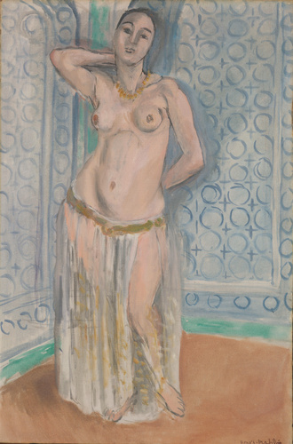 Henri Matisse - Odalisque bleue ou l'Esclave blanche}