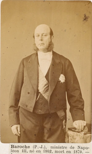Ad. Braun & Cie - Baroche, ministre de Napoléon III, né en 1802 mort en 1870