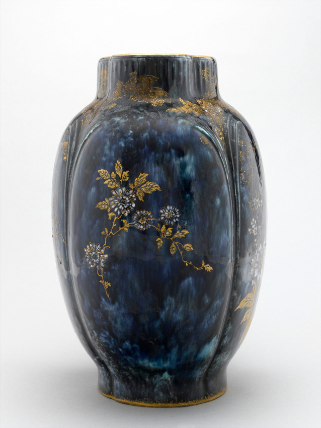 Albert Dammouse - Vase bleu de Sèvres