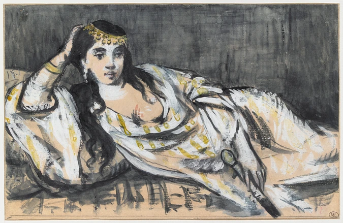 Edouard Manet - Odalisque