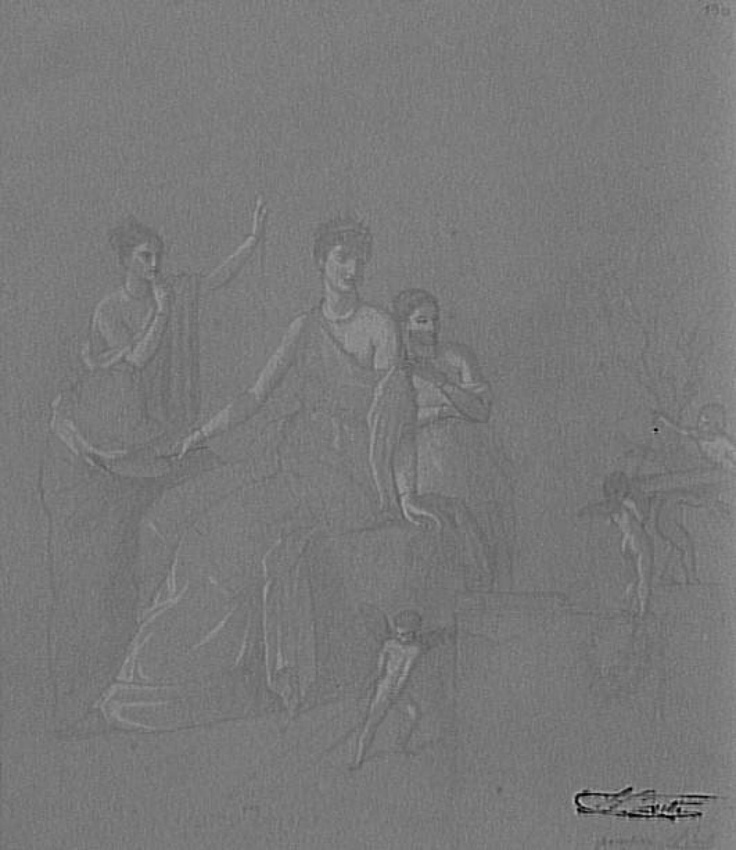 Louis Boitte - Naples, Musée National, Hercule ivre et Omphale