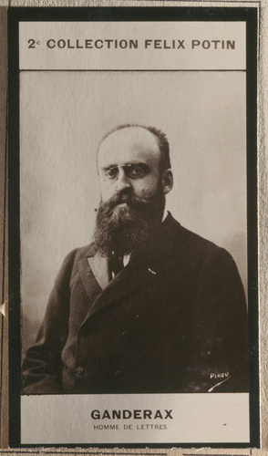 Eugène Pirou - Louis Ganderax, homme de lettres