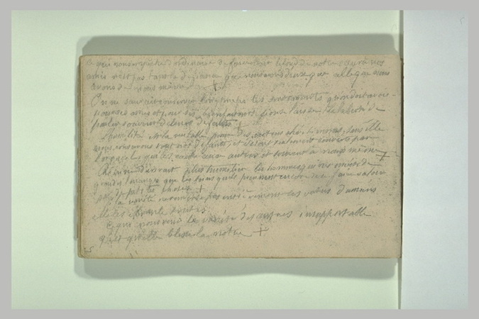 Notes Manuscrites Notes manuscrites - Henri Chapu | Musée d'Orsay