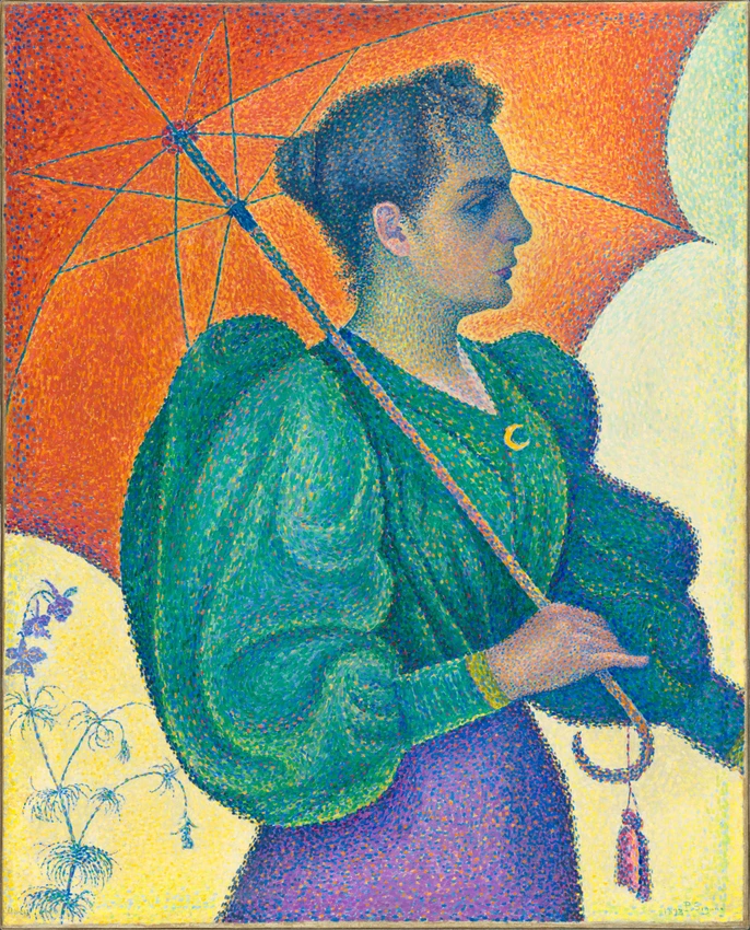 Femme à l'ombrelle - Paul Signac