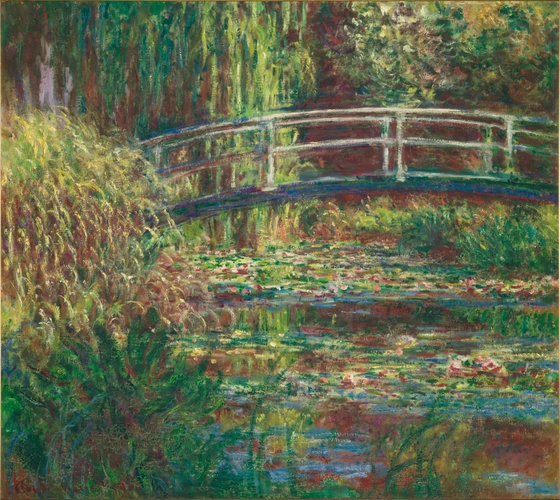 Claude Monet - Le Bassin aux nymphéas, harmonie rose