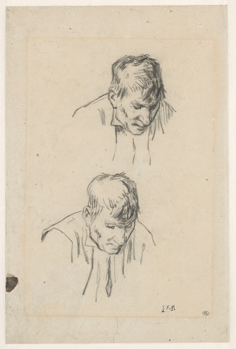 Jean-François Millet - Têtes de paysans