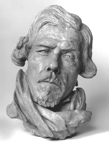 Aimé Jules Dalou - Eugène Delacroix