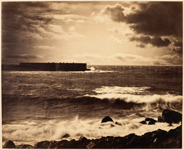 Gustave Le Gray - Grande vague, Sète - n°17