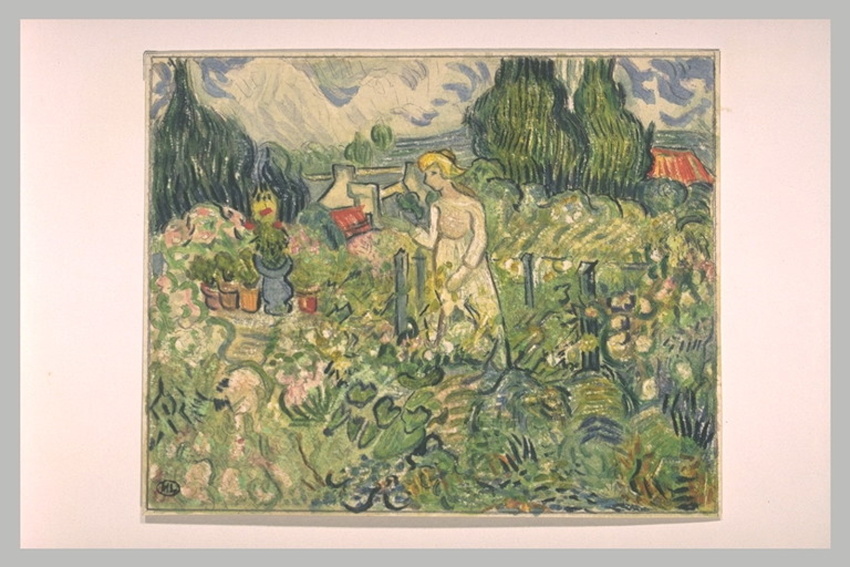 Blanche Derousse - Mademoiselle Gachet dans le jardin d'Auvers-sur-Oise