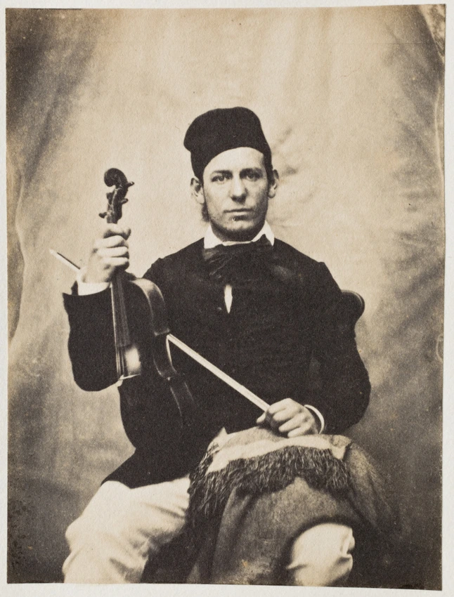 Le Violoniste Remenyi, de face - Auguste Vacquerie