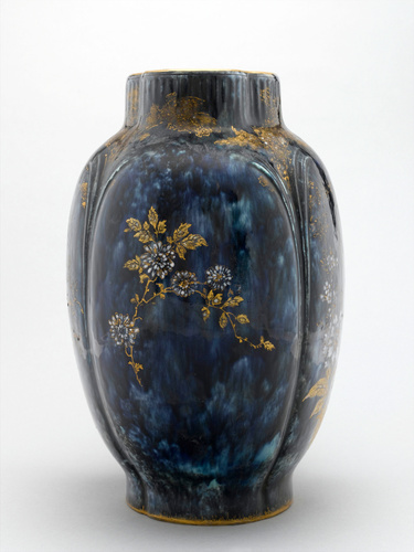 Albert Dammouse - Vase bleu de Sèvres