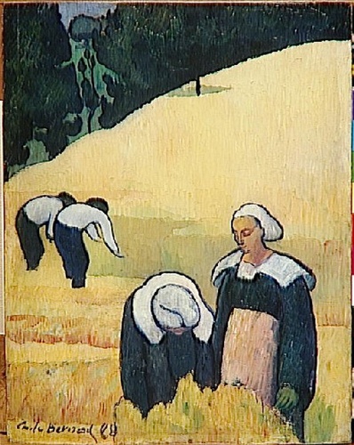 Emile Bernard - La Moisson