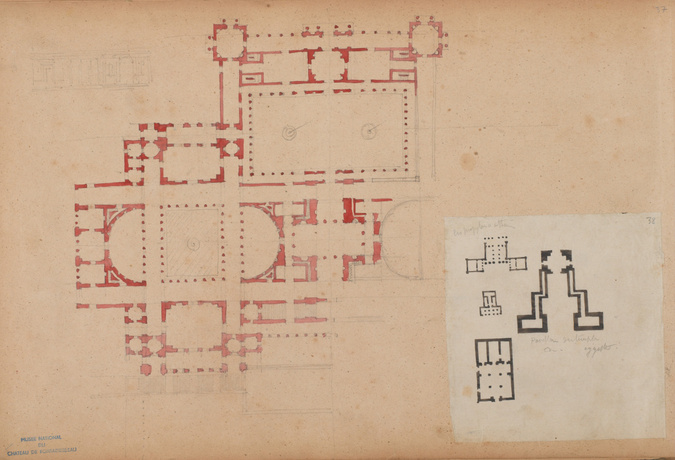 Louis Boitte - Plan d'un bâtiment