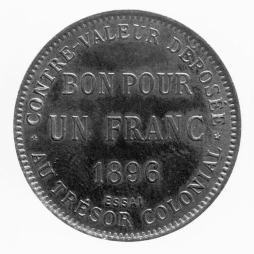 Jean Lagrange - Essai du franc, Trésor Colonial de La Réunion