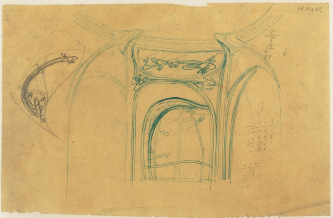 Hector Guimard - Paris 16e, 52 rue du Ranelagh, hôtel de M. Nozal (bâtiment détr...