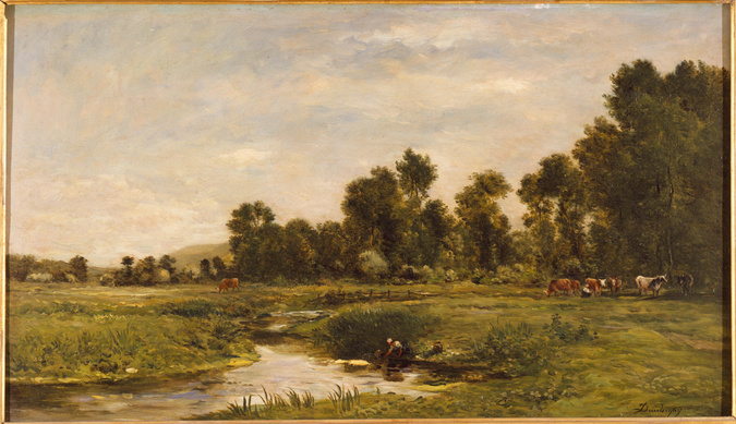Charles-François Daubigny - La Vallée de l'Arques