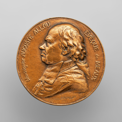Maximilien Bourgeois - Monseigneur Auguste Allou, évêque de Meaux