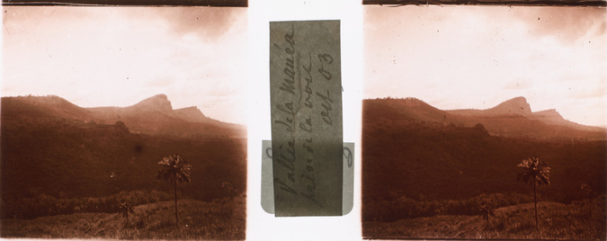 Anonyme - Vallée de la Manéa, prise de la voie