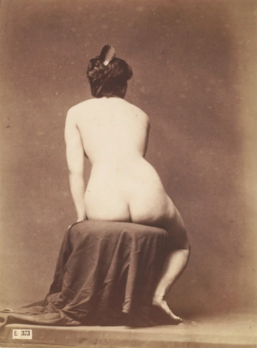 Jean-Louis Igout - Jeune femme nue assise de dos
