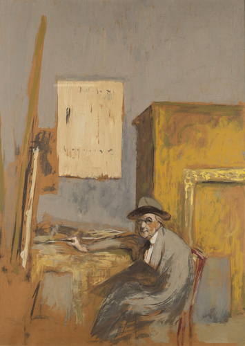 Edouard Vuillard - Le Peintre Forain dans son atelier