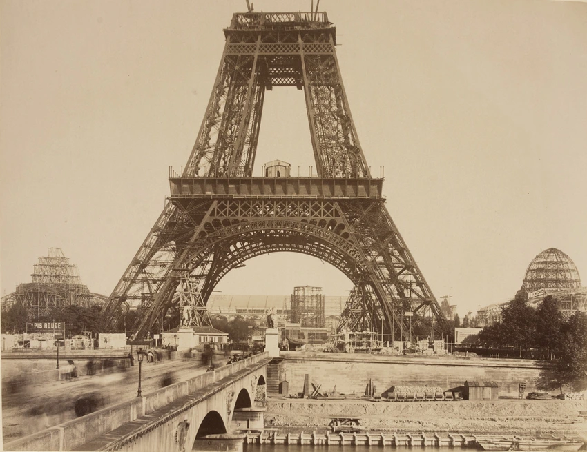 Etat d'avancement des travaux en Août 1888 - Neurdein frères