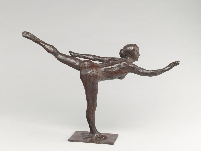 Edgar Degas - Danseuse, arabesque sur la jambe droite, bras gauche dans la ligne