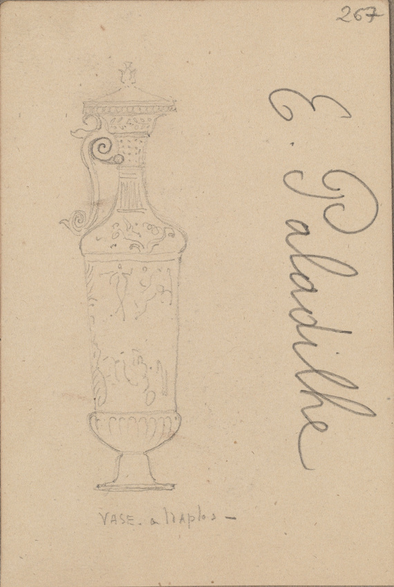 Louis Boitte - Naples, vase