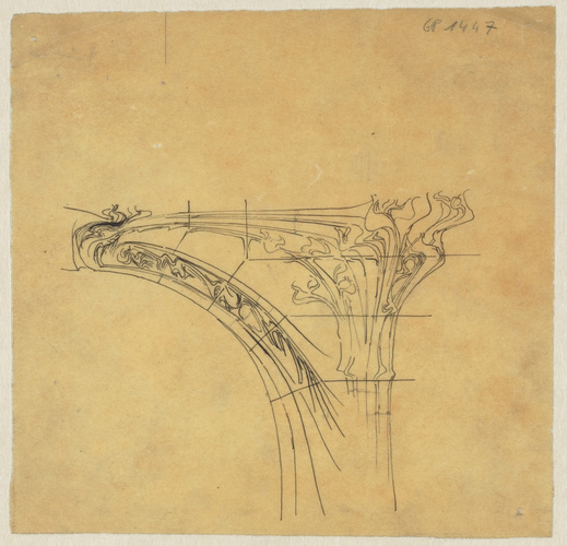 Hector Guimard - Paris 16e, 16, rue La Fontaine, Castel Béranger, propriété de M...