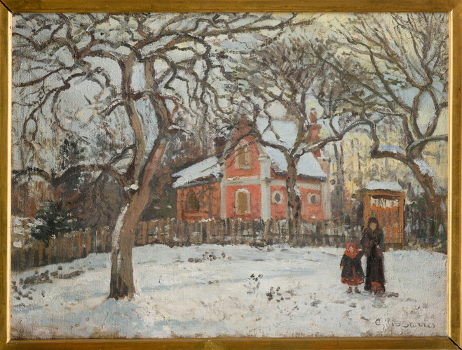 Camille Pissarro - Châtaigniers à Louveciennes